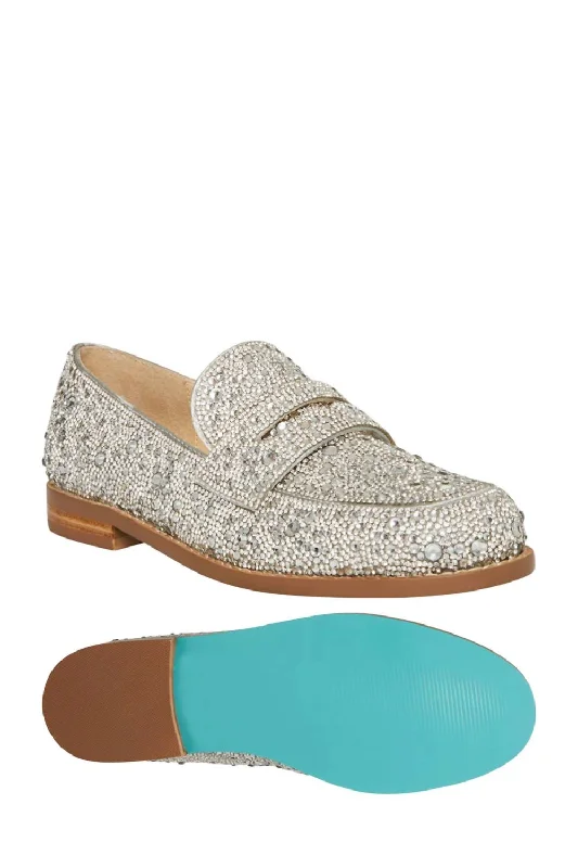 loafers for men with versatile styling optionsLoafers with Light StyleAron Loafer In Rhinestones