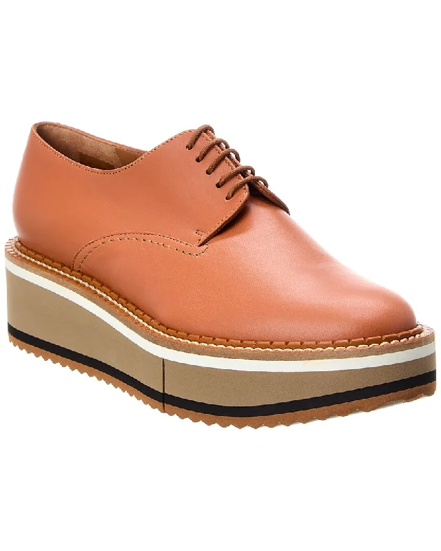 stylish leather Oxford shoes for everyday outfits -Oxfords Summer SaleClergerie Brook Leather Platform Oxford