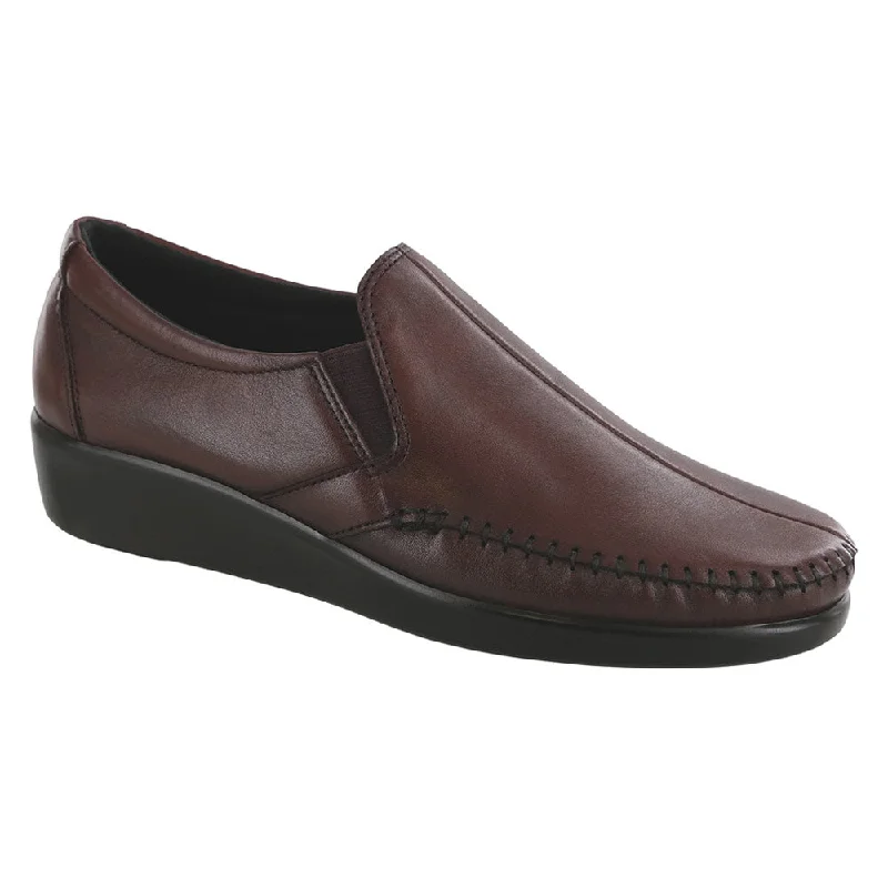 loafers with classic silhouette for timeless appealLoafers with Slip-Free SolesSAS Dream Loafer Wine Leather (Women's)