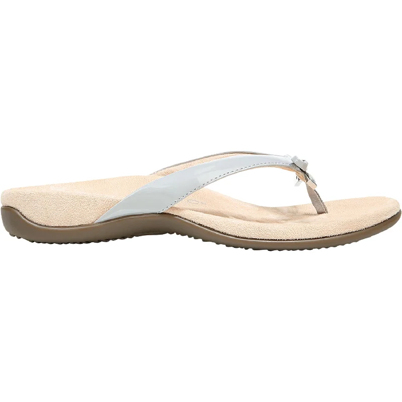 sandals for both comfort and durabilityWomen's Vionic Bella II Light Grey Synthetic