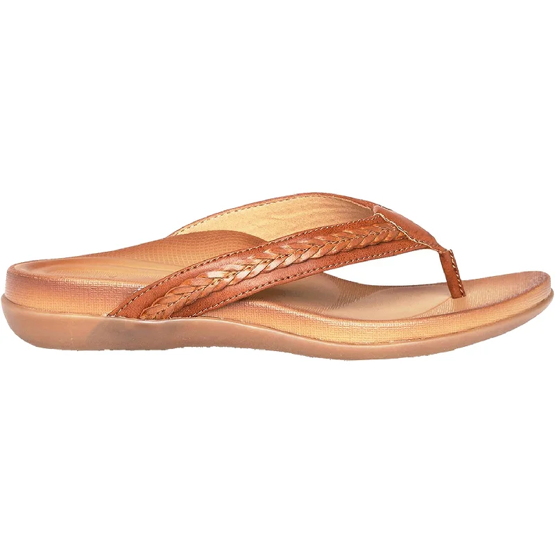 sandals for men with comfortable straps for all-day wearWomen's Aetrex Emmy Brown Synthetic