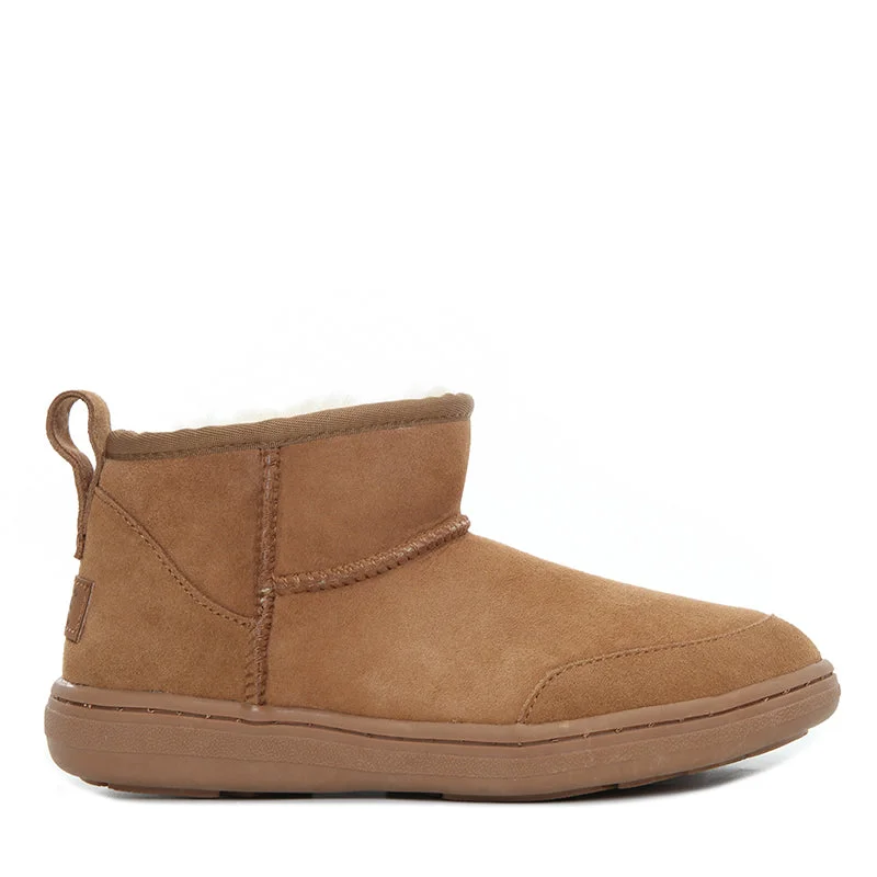 Trendy boots for women with faux leather material-UGG Mau mini Boots