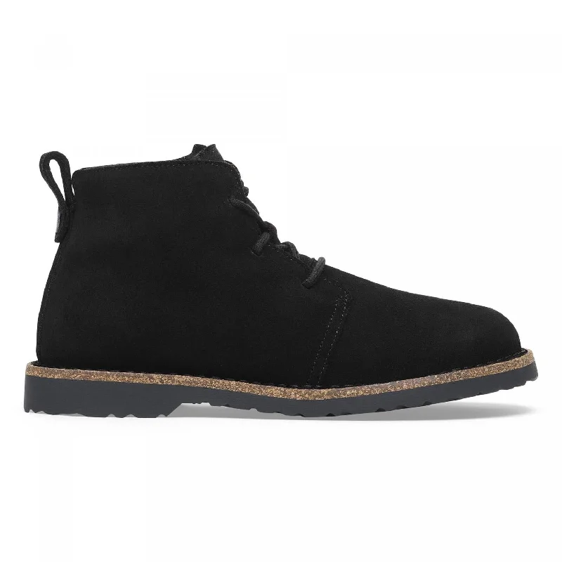 Comfortable ankle boots for women with low heel-Uppsala Mid Shearling