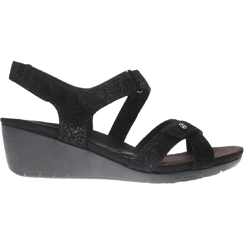 sandals for both outdoor and indoor wearWomen's Revere Casablanca Midnight Leather