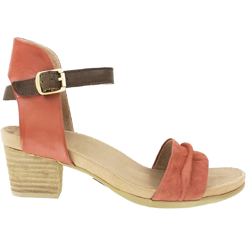 sandals for women with adjustable ankle closureWomen's Earth Symphony Red/Bark Nubuck/Leather