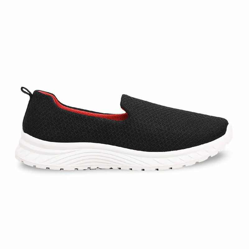 athletic shoes for men with breathable upper for cool comfort-Athletic shoes with cool midsolesBlack Casual Sneaker AT9100