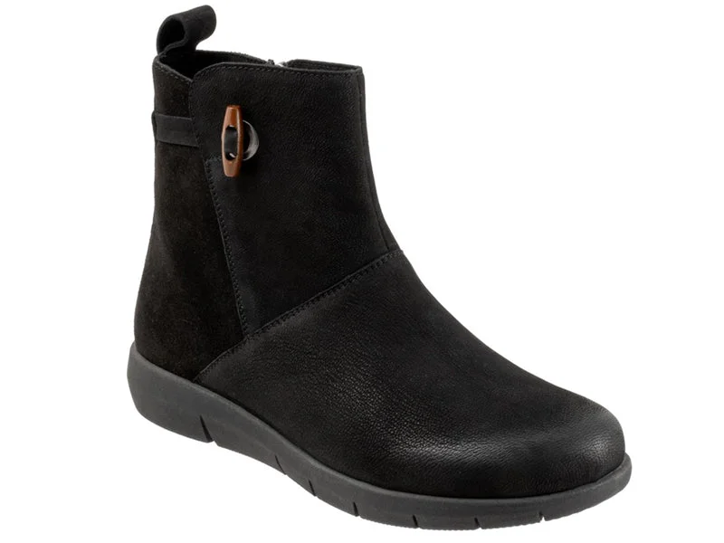 Stylish ankle boots for men with zip closure-Softwalk Adelaide - Womens Boot