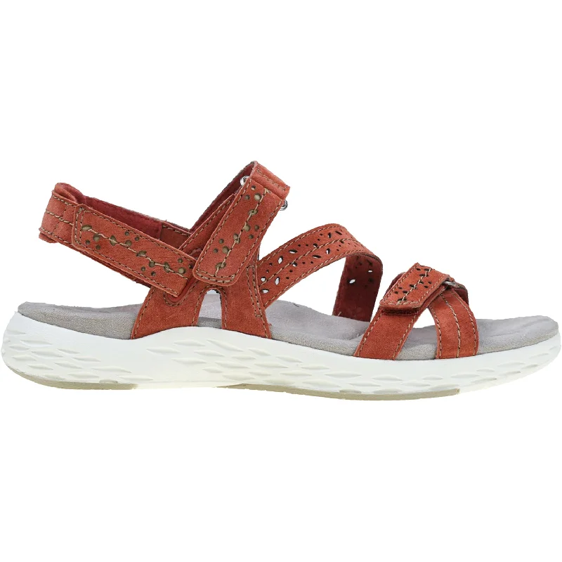 sandals with fashionable straps for extra styleWomen's Earth Wendy Salmon Leather