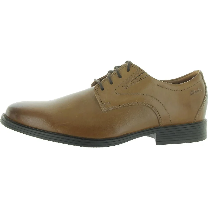 comfortable leather Oxford shoes for stylish workwear -Oxfords Cap ToeWhiddon Plain Mens Leather Comfort Insole Oxfords