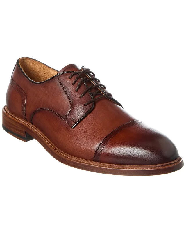 women's Oxford shoes for office wear -Oxfords Influencer PickCuratore Cap Toe Leather Oxford