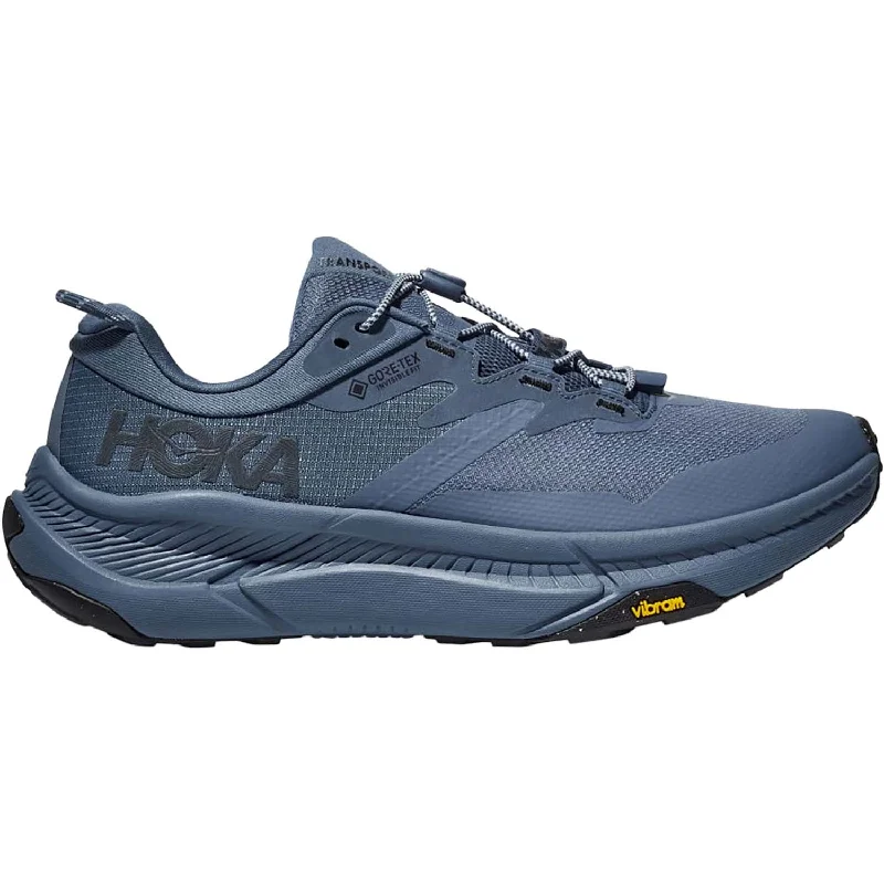 athletic shoes for men with dual cushioning for a comfortable fit-Athletic shoes with trendy brandingMen's Hoka Transport GTX Real Teal/Real Teal Mesh