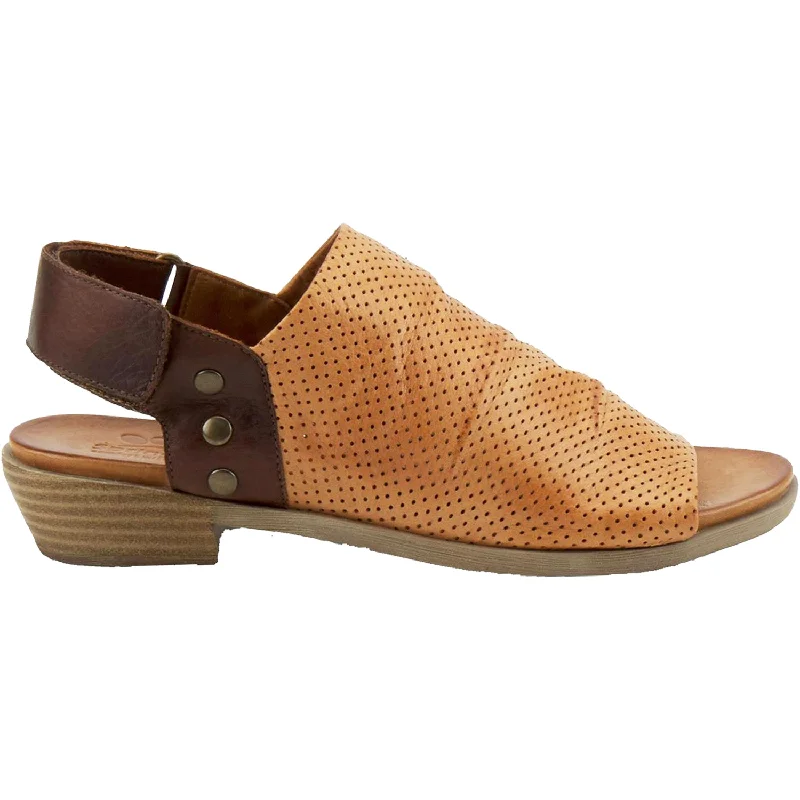 sandals with padded straps for comfort and fitWomen's Spring Step Rapture Camel Leather