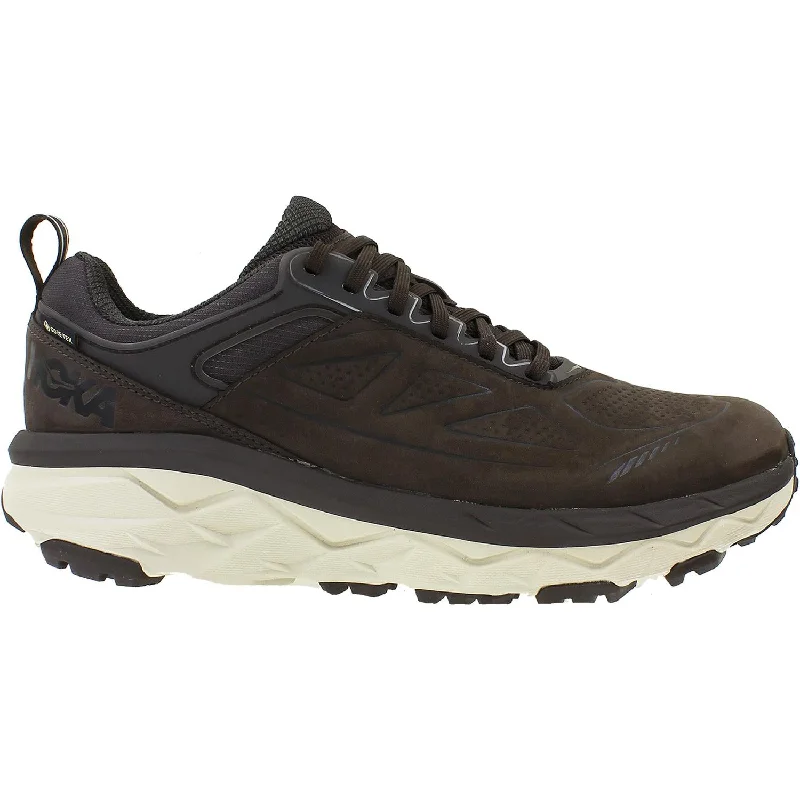 athletic shoes for women with sleek, low-profile design for agility-Athletic shoes for trail joggersMen's Hoka One One Challenger Low Gore-Tex Demitasse Nubuck