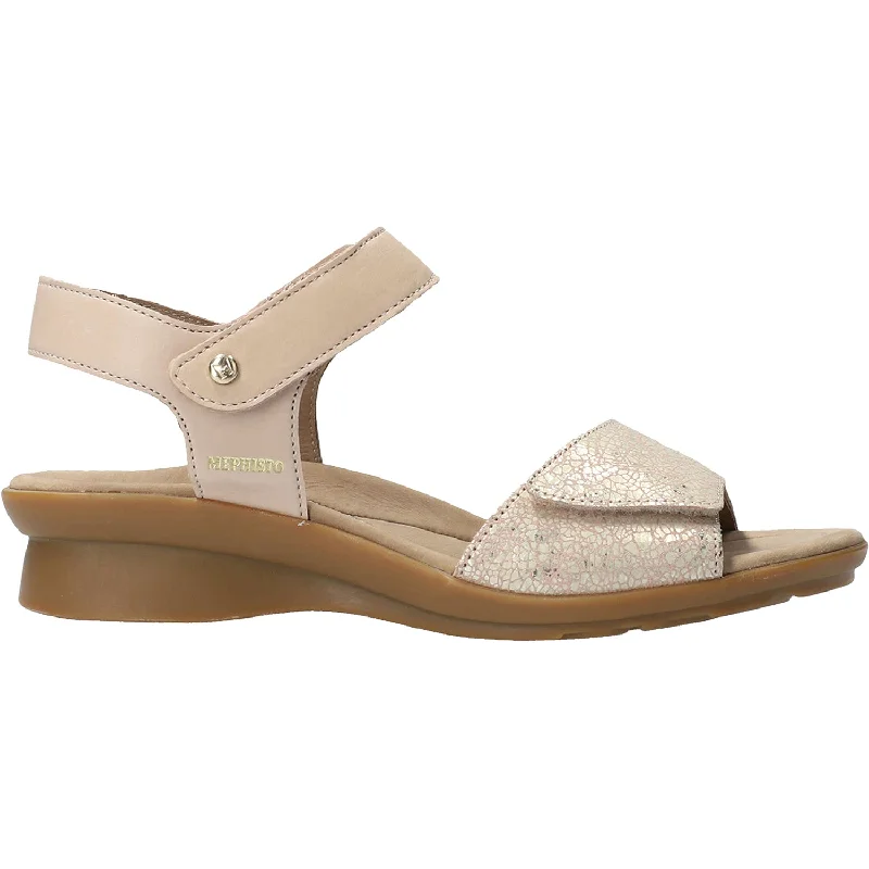 sandals with soft straps for all-day comfortWomen's Mephisto Pattie Light Taupe Leather