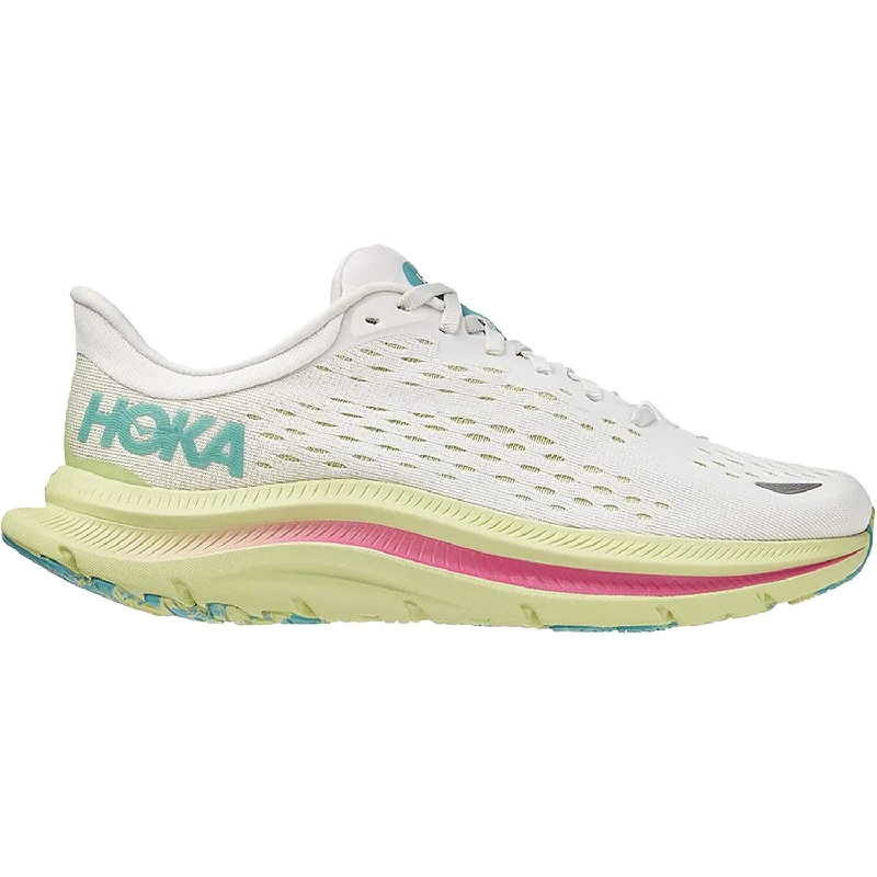 athletic shoes for men with dual cushioning for a comfortable fit-Athletic shoes with firm outsolesWomen's Hoka One One Kawana Blanc De Blanc Mesh