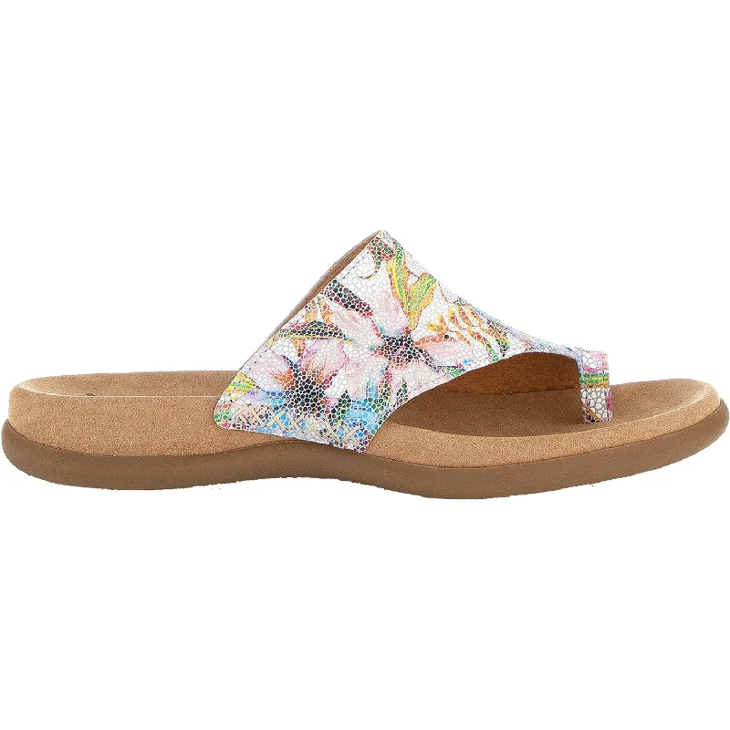 sandals with sleek and modern lookWomen's Gabor 3.700.31 Floral Leather