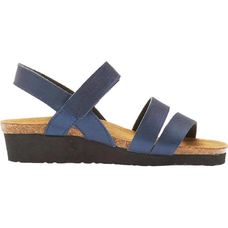 sandals for women with minimalist designWomen's Naot Kayla Polar Sea Leather