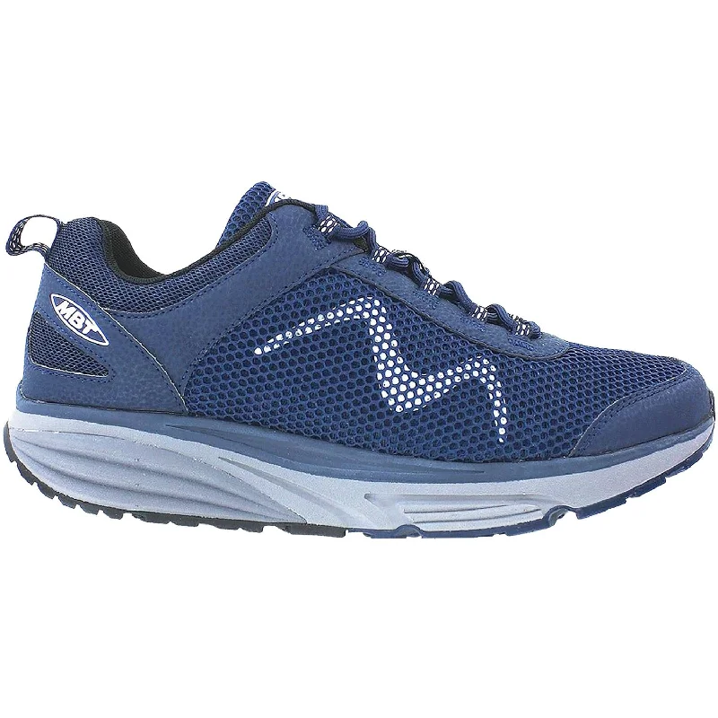 athletic shoes for women with durable rubber sole for long-lasting wear-Athletic shoes for outdoor runsMen's MBT Colorado 17 Petrol Blue Synthetic/Mesh