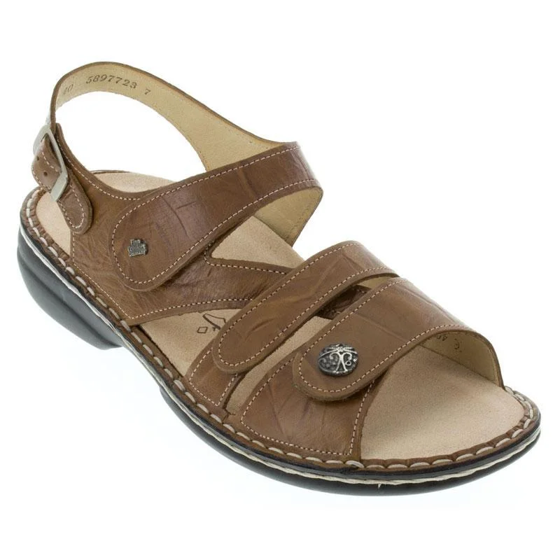 sandals with casual design for everyday useGOMERA-SOFT FOOTBED PLISSEELIGHT COGNAC