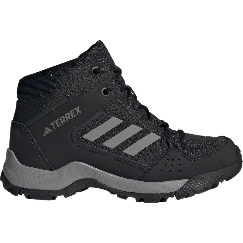 Trendy knee-high boots for women with studded details-adidas Terrex HyperHiker Mid Junior Walking Boots - Black