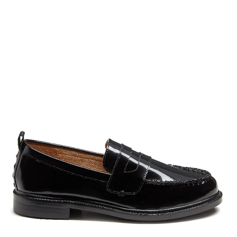 loafers for stylish and comfortable casual wearLoafers with High StyleLens All Black Leather Loafers