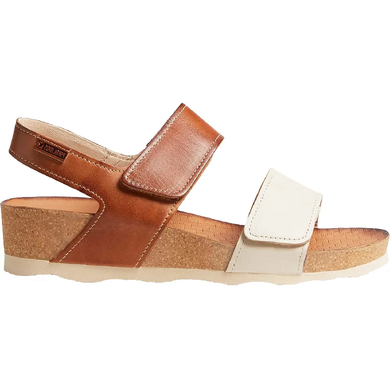 sandals with minimal design for modern wearWomen's Pikolinos Mahon W9E-0833C1 Marfil Leather