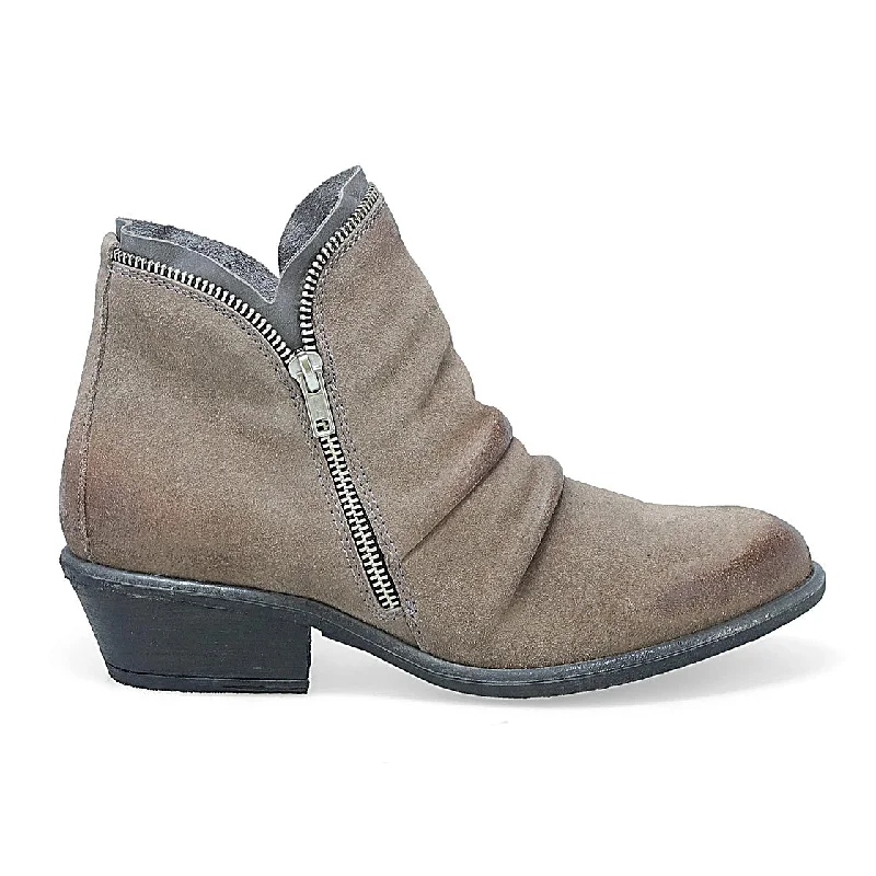 Trendy boots for women with bold stitching detail-Camile