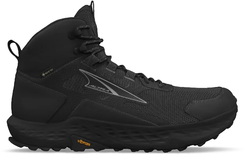 Comfortable ankle boots for women with low heel-Altra Timp Hiker GORE-TEX Womens Walking Boots - Black