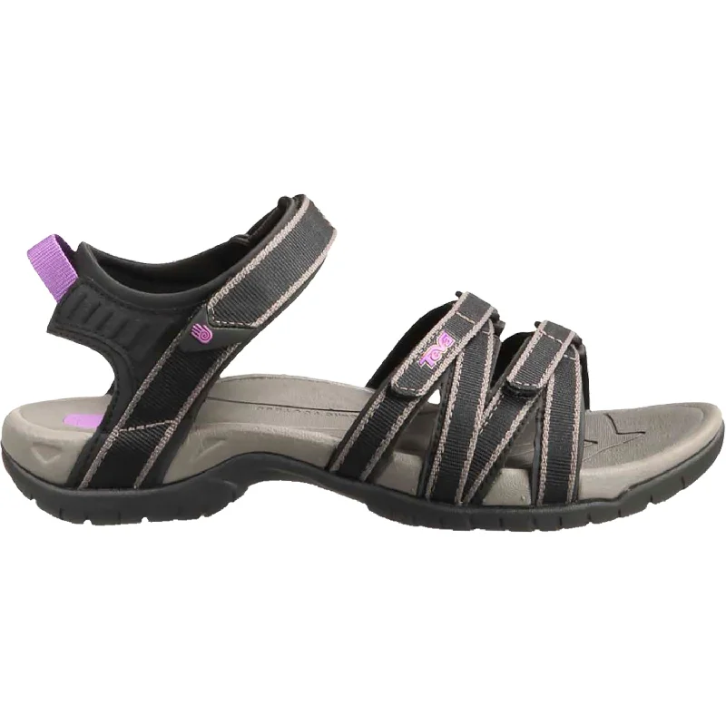 sandals with comfortable foot support for all-day wearWomen's Teva Tirra Black/Grey Synthetic