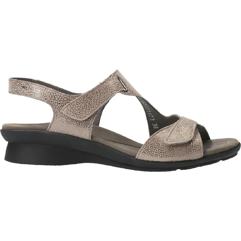 sandals for relaxed weekends with easy wearWomen's Mephisto Paris Dark Taupe Arctic Nubuck