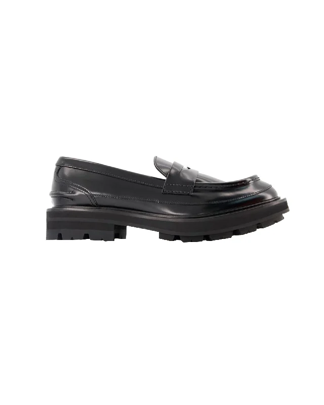 classic loafers for a refined lookLoafers for Older AdultsLoafers - Alexander Mcqueen -  Black - Leather