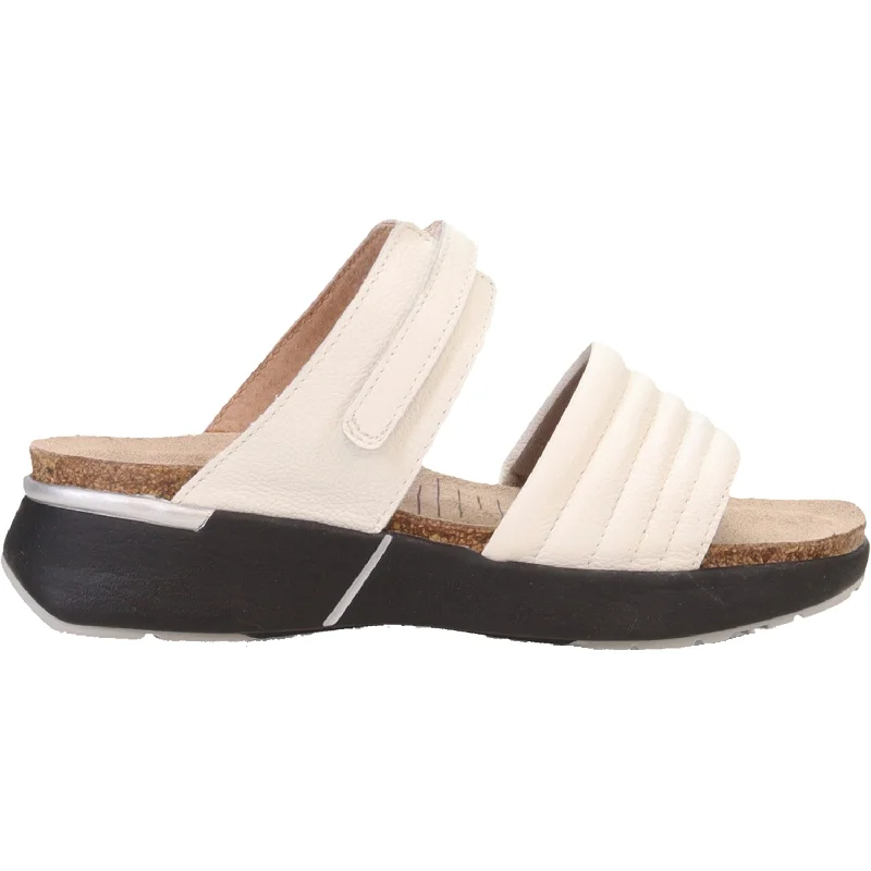 affordable sandals for everyday wearWomen's Naot Vesta Soft White Leather