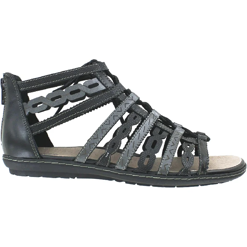 sandals for summer fun with secure fitWomen's Earth Tidal Black Leather