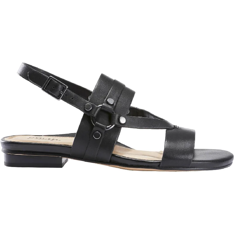 sandals with adjustable straps for better comfortWomen's Earth Delos Black Calf Leather