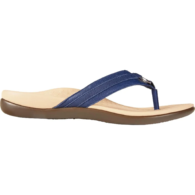 sandals with adjustable buckles for custom fitWomen's Vionic Tide Aloe Navy Leather