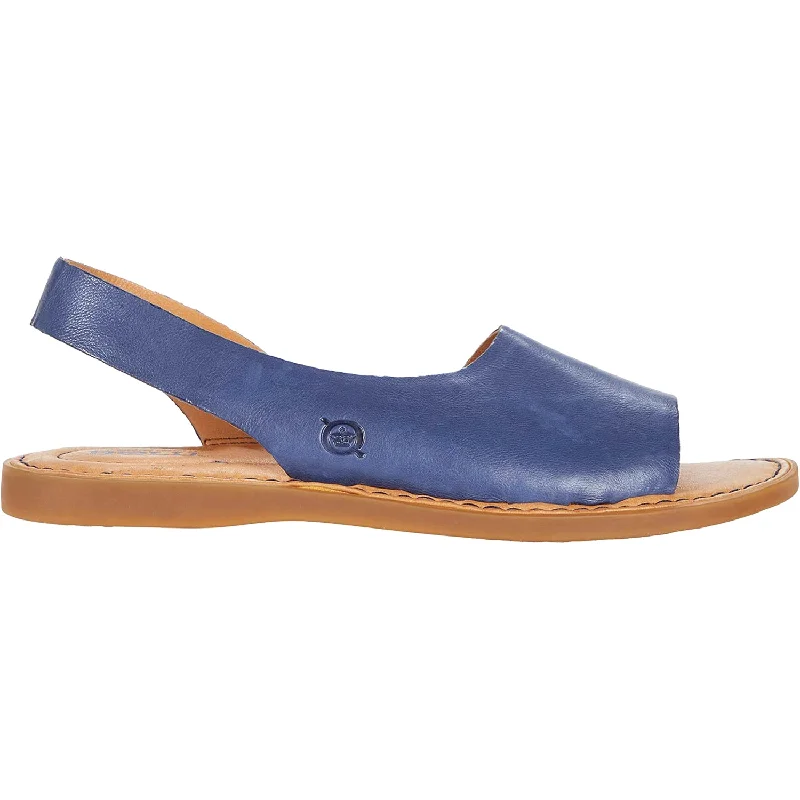 sandals for men with sleek designWomen's Born Inlet Navy Leather