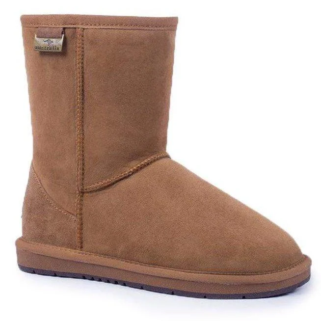 Classic leather boots for men with simple design-UGG Premium Short Classic Boots