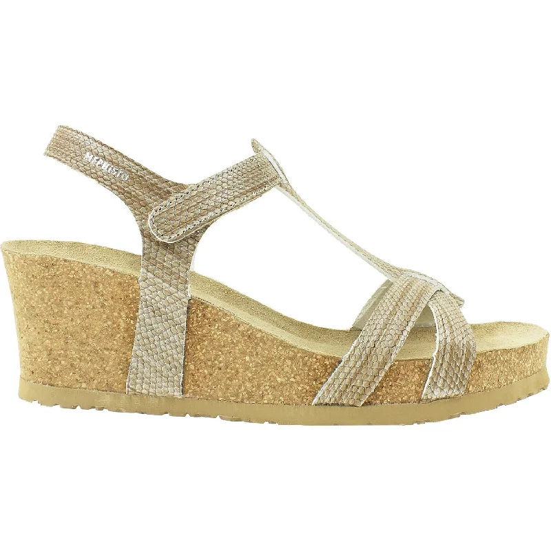 sandals for comfortable beach walksWomen's Mephisto Liviane Light Sand Zambie Leather