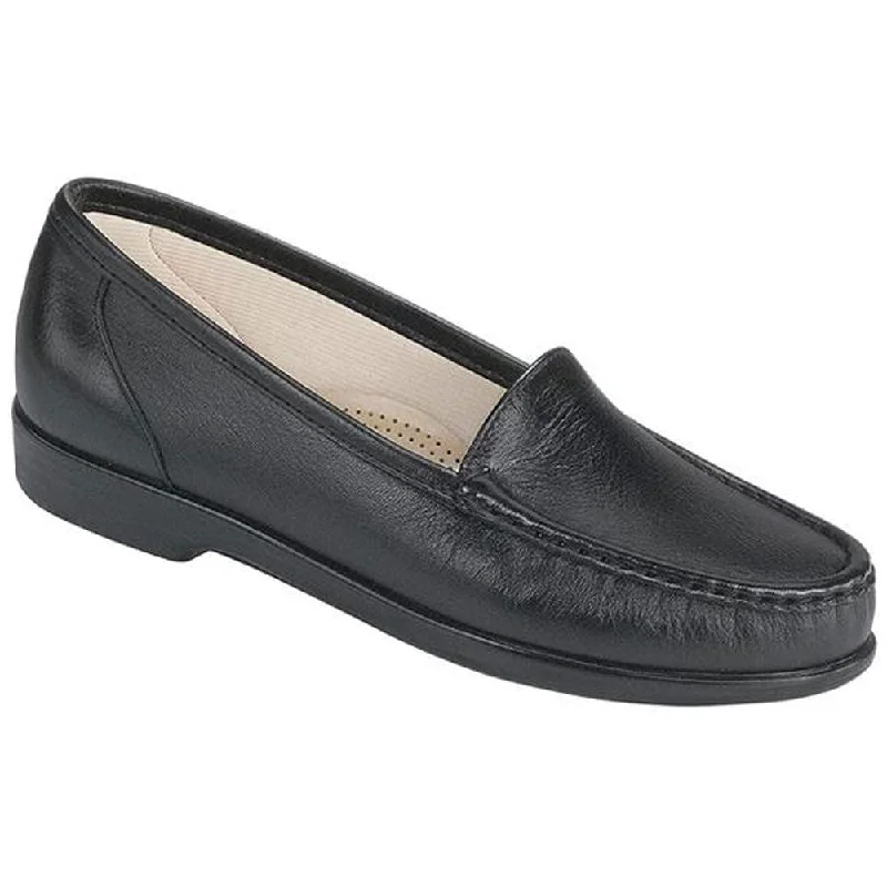 loafers for outdoor adventures in comfortLoafers for Flexible MovementSAS Simplify Loafer Black Leather (Women's)