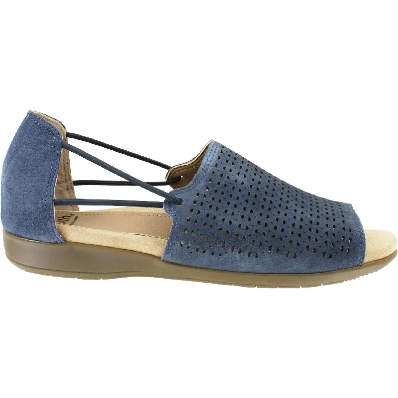 sandals for beach trips with waterproof finishWomen's Earth Abra Indigo Kid Suede