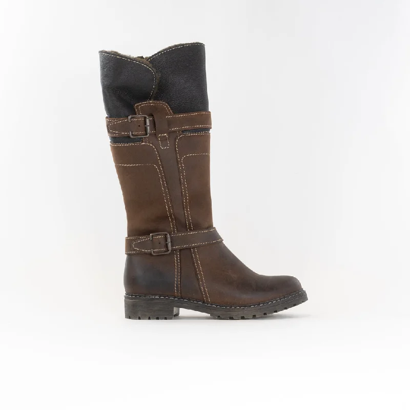 Casual boots for women with faux fur lining-V-Italia Alps Boot (Women's) - Brown