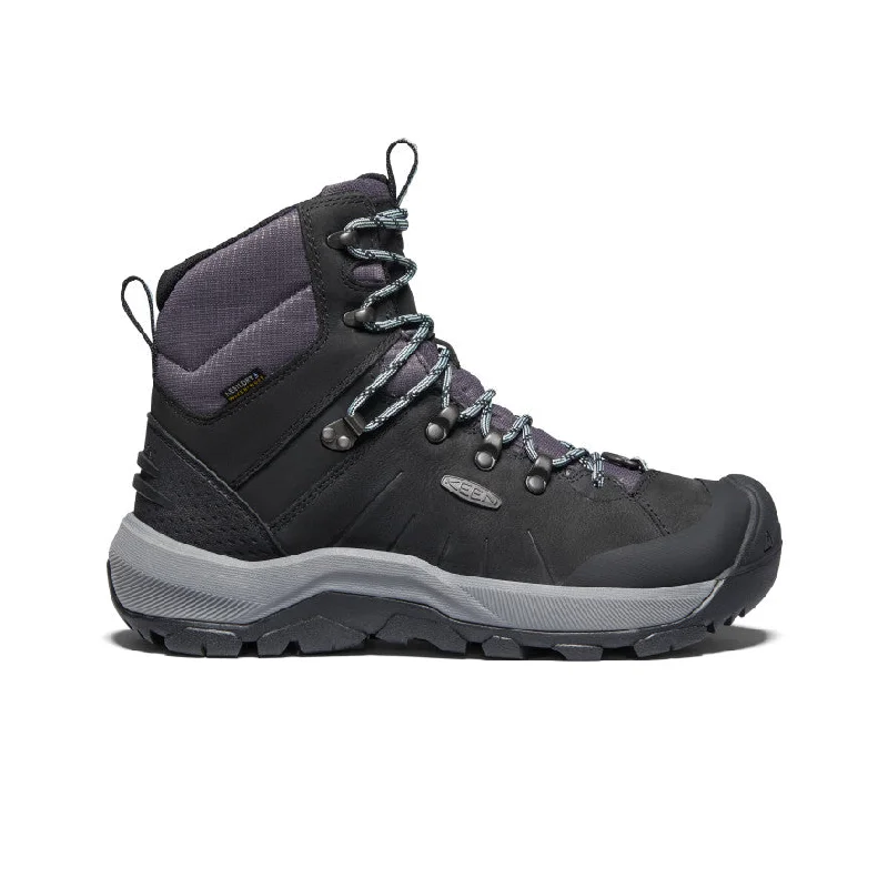 Durable waterproof boots for men with sturdy sole-Women's Revel IV Polar Waterproof Boot  |  Black/Harbor Gray