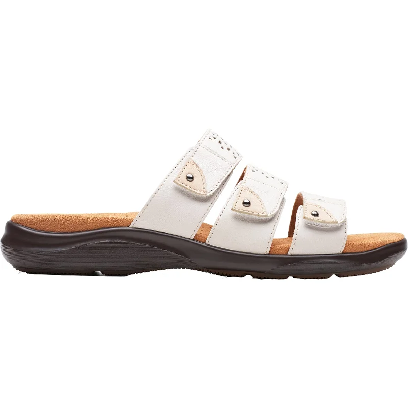 sandals for walking on the sandWomen's Clarks Kitly Walk White Leather