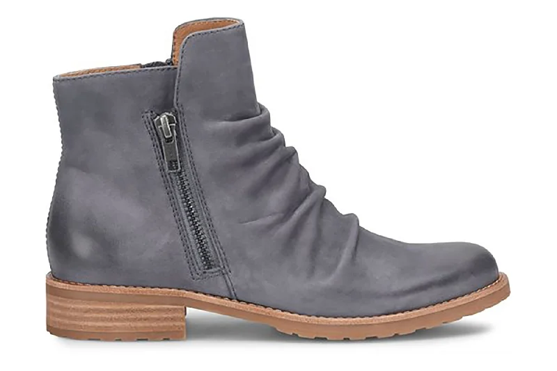 Stylish boots for men with zipper detail-Beckie II