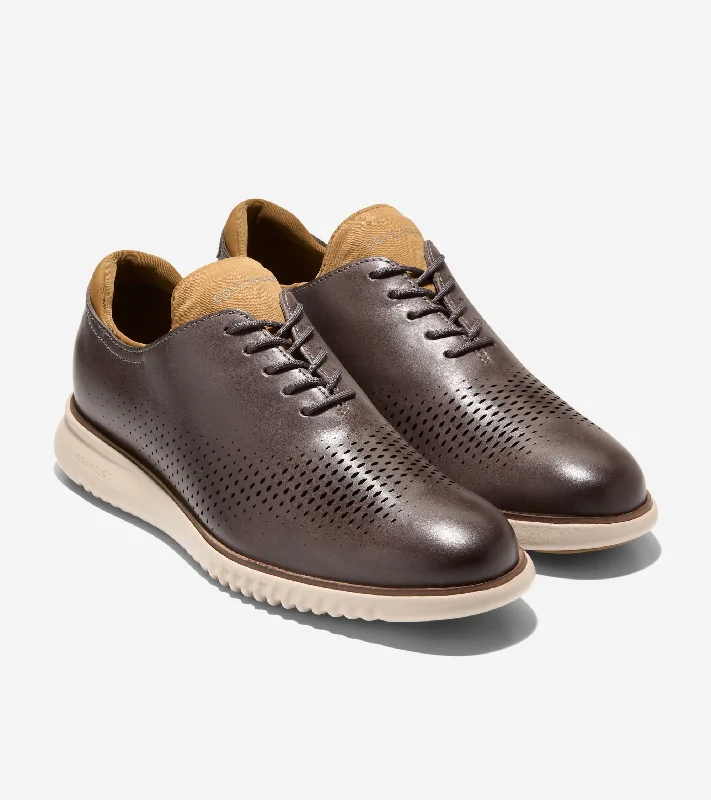 stylish lace-up Oxfords shoes for men -Oxfords Dapper StyleCole Haan Men's 2.ZEROGRAND Lined Laser Wingtip Oxford