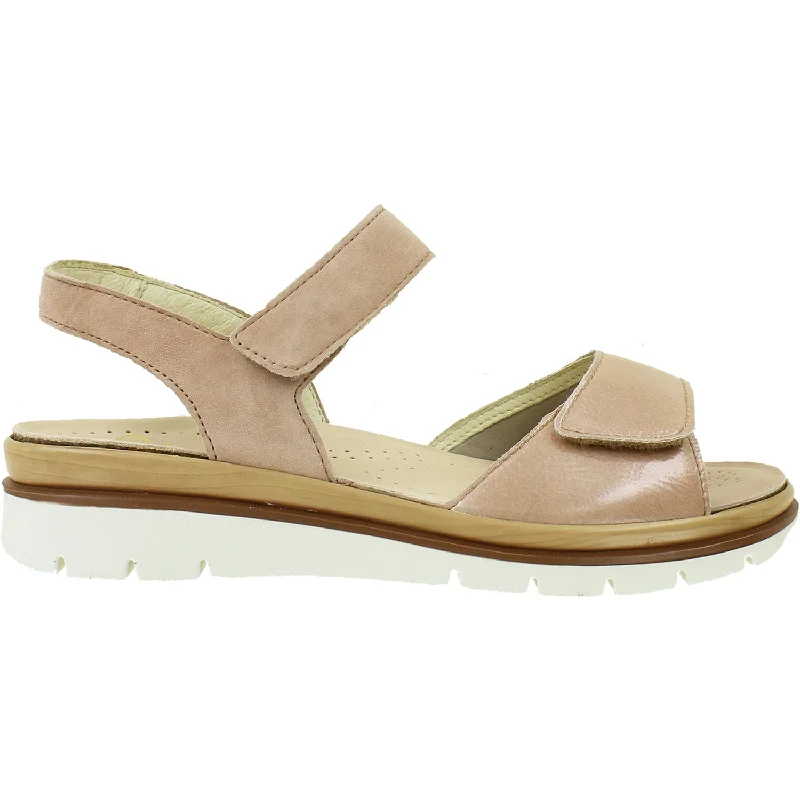 sandals for daily wear with secure fitWomen's Fidelio 59-5023 Trinity Antico Chame Leather