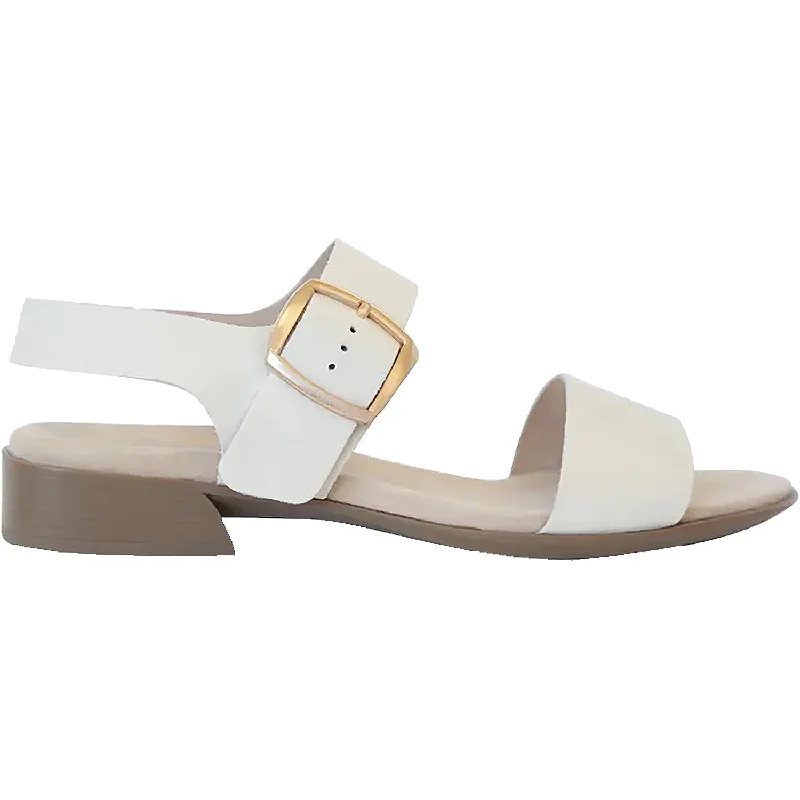 sandals with water-resistant design for poolside wearWomen's Munro Cleo Cream Leather