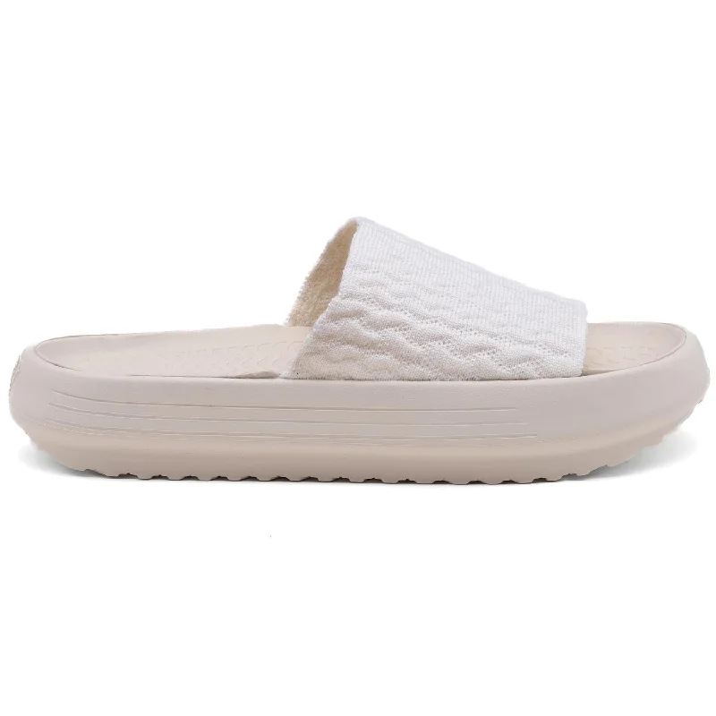 sandals for women with comfy padded insoleWomen's Woolloomooloo Camden Slide Ice White Wool