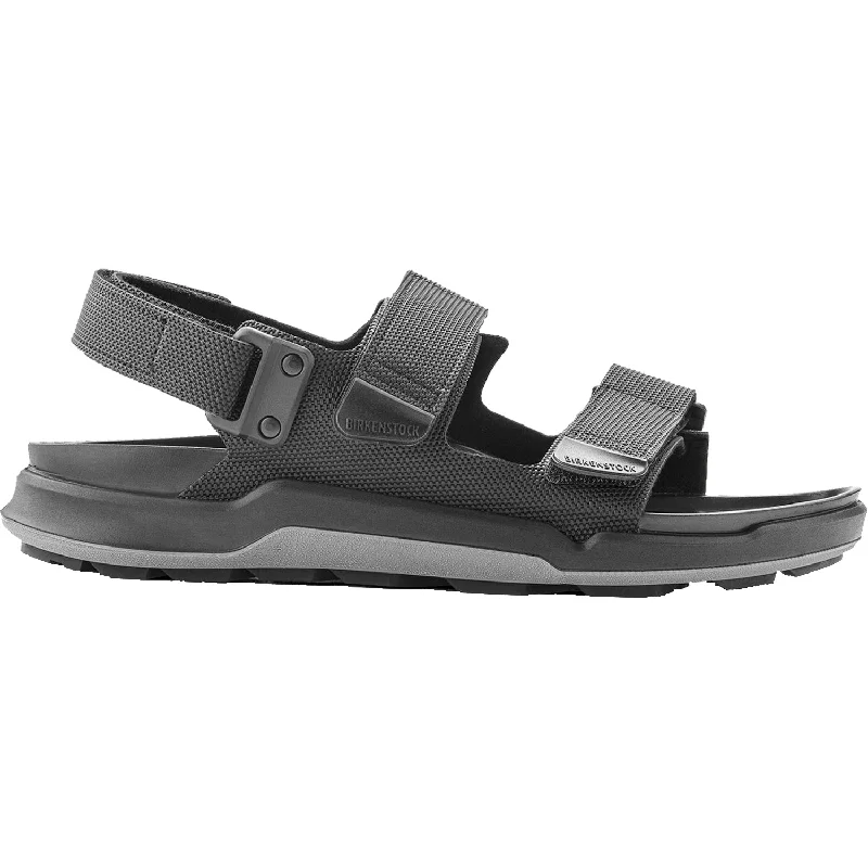 sandals for summer fun with secure fitMen's Birkenstock Tatacoa Black Birko-Flor