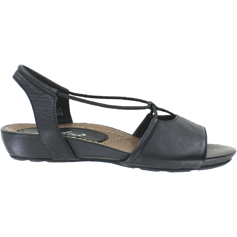 sandals with versatile strap design for every occasionWomen's Earthies Lacona Black Leather